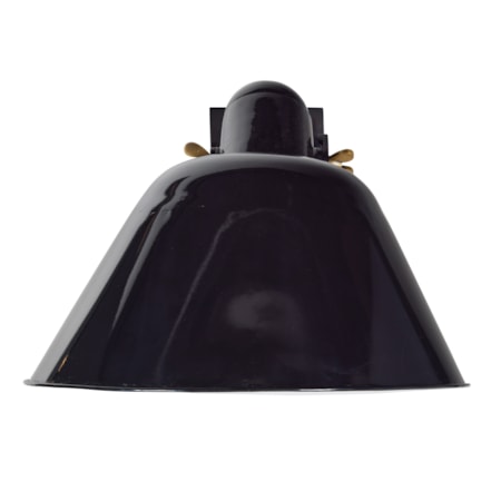 Gas Station Black Sconce