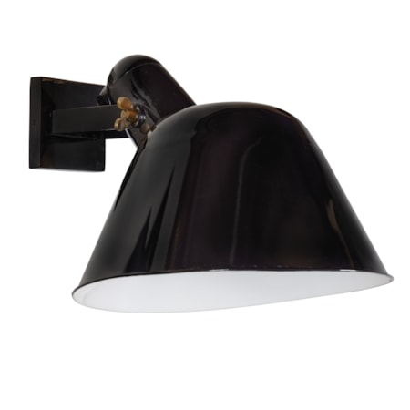 Gas Station Black Sconce