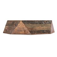 Geometric Reclaimed Wooden Octagon Coffee Table