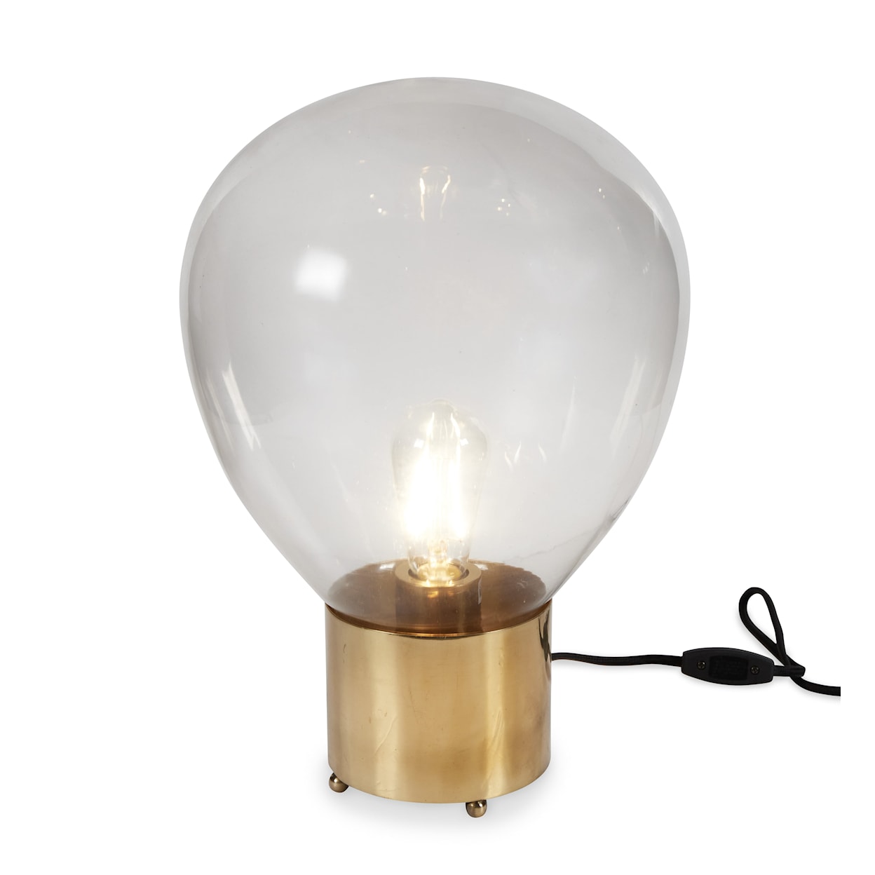 BOBO Intriguing Objects BOBO Intriguing Objects Industrial Gold Light Bulb Lamp - Large