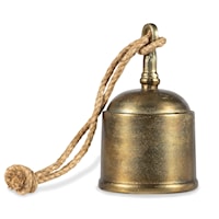 Antique Brass Bell - Large