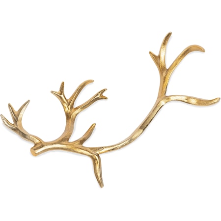 Brass Deer Antlers - Large