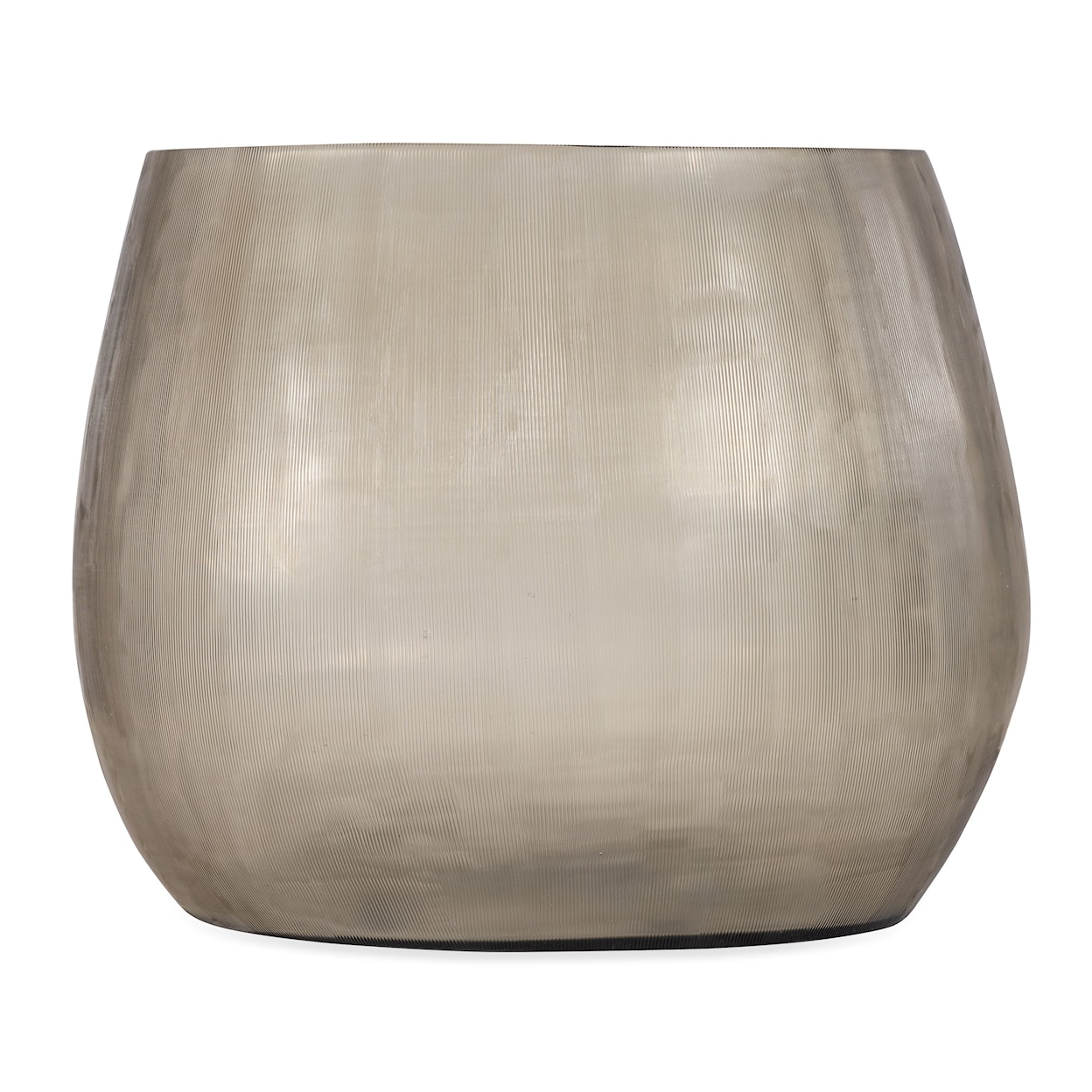 BOBO Intriguing Objects Accessory Smokey Grey Glass Blown Pot - Small