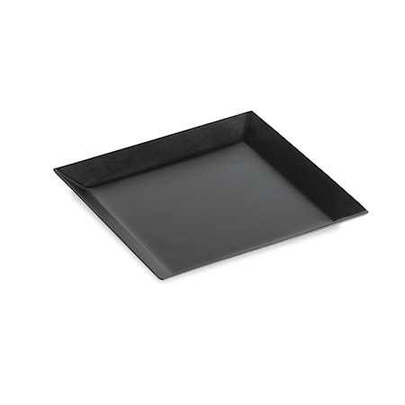 Square Matte Black Tray