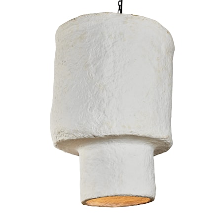 Paper Mache Pendent Lamp