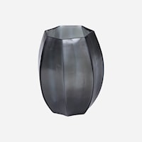 Loire Indigo Glass Vase - Medium