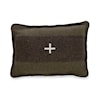 BOBO Intriguing Objects BOBO Intriguing Objects Swiss Army Pillow Cover 14x20 Green/Brown