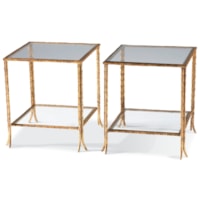 Mid-Century Modern Square Bunching Cocktail Tables