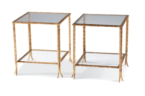 Mid-Century Modern Square Bunching Cocktail Tables