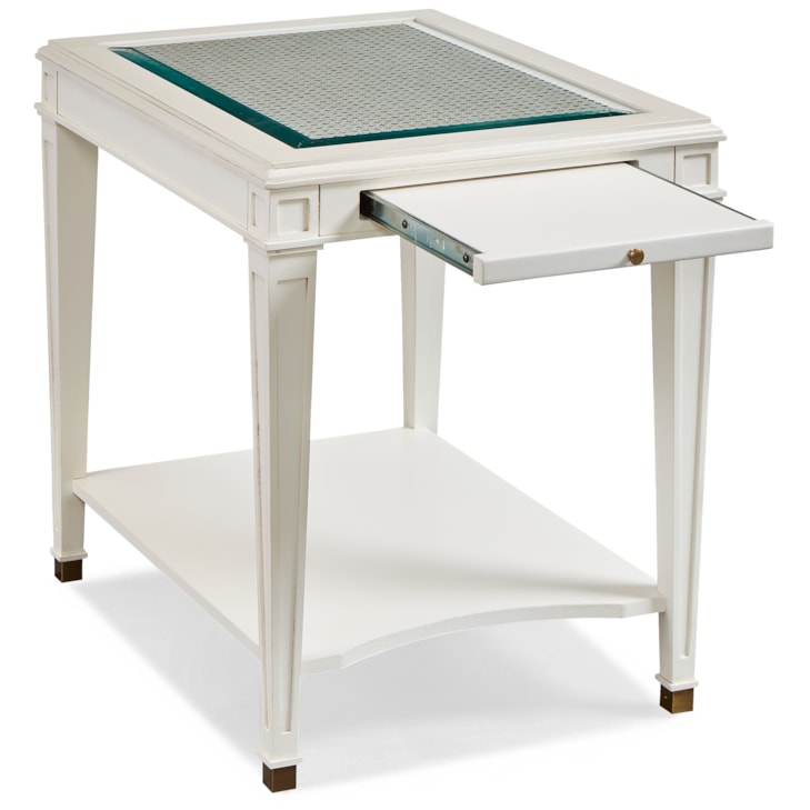 Sherrill Occasional PALM BEACH Rectangular 1-Shelf End Table