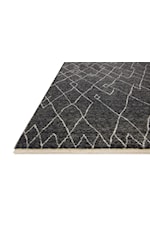 Reeds Rugs Vance 2'7" x 12'0" Charcoal / Dove Runner Rug