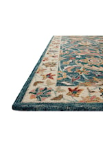 Loloi Rugs Victoria 7'-9" x 9'-9" Ivory / Sky Rug