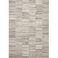 2'-7" x 12'-0" Charcoal / Sand Rug