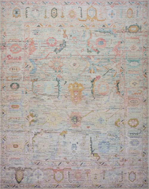 18" x 18" Multi / Fiesta Sample Rug