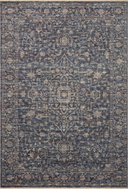 2'7" x 8'0" Midnight / Natural Runner Rug
