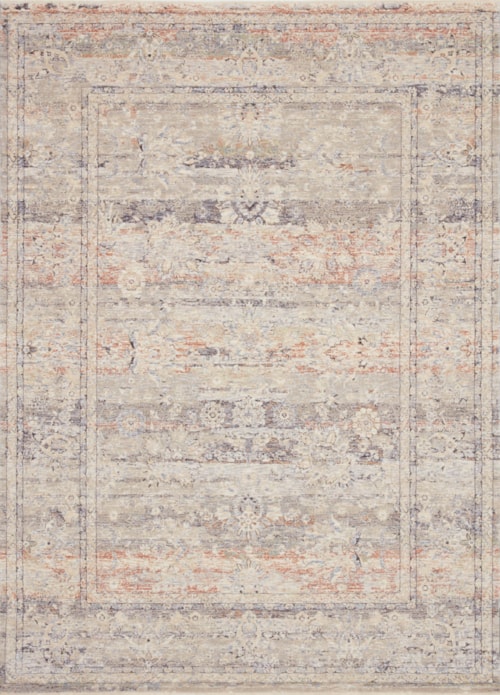 18" x 18"  Denim / Rust Rug