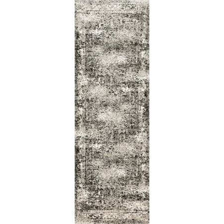 8&apos;11&quot; x 12&apos;5&quot; Ash Rug