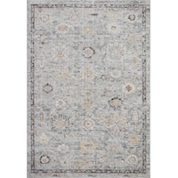 2'-6" x 7'-9" Sky / Gold Rug