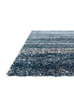 Loloi Rugs Quincy 2'3" x 8'0" Navy / Pewter Rug