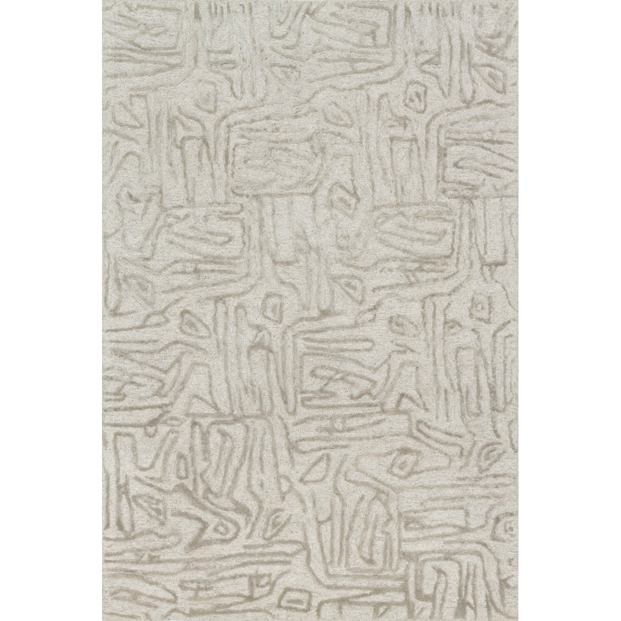 Reeds Rugs Juneau 3'6" x 5'6" Silver / Silver Rug