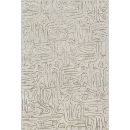 3'6" x 5'6" Silver / Silver Rug