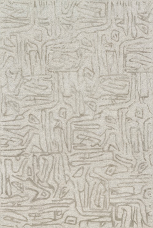 3'6" x 5'6" Silver / Silver Rug