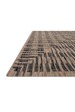 Reeds Rugs Isle 1'6" x 1'6"  Natural / Black Rug