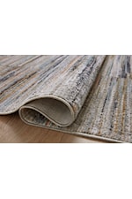 Reeds Rugs Soho 2'7" x 10'0" Charcoal / Multi Runner Rug