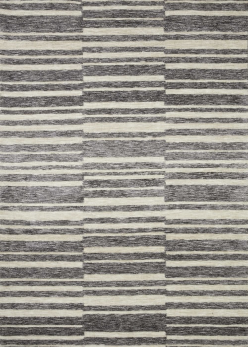 18" x 18" Natural / Slate Sample Rug