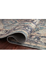 Loloi Rugs Hathaway 18" x 18" Denim / Multi Sample Rug