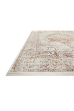 Loloi Rugs Bonney 18" x 18" Charcoal / Spice Sample Rug
