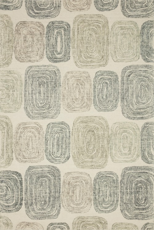 3'6" x 5'6" Dk. Grey / Neutral Rug