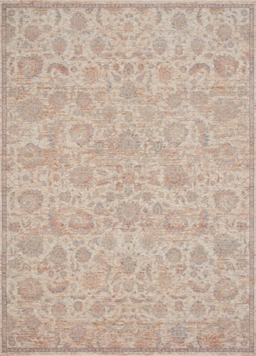 2'7" x 12'0" Beige / Multi Rug