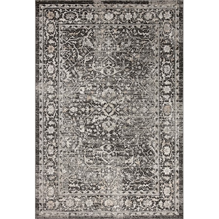 9'2" x 13' Charcoal / Silver Rug