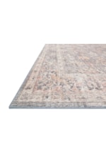 Reeds Rugs Skye 5'0" x 7'6" Rust / Blue Rectangle Rug