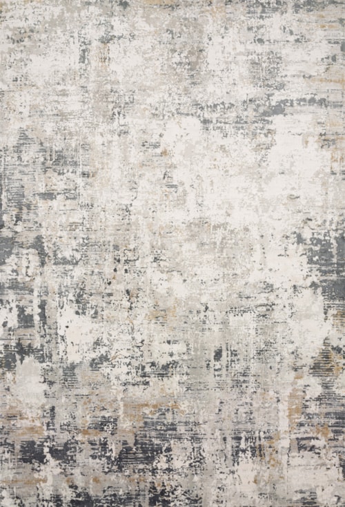 6'7" x 9'2" Ivory / Granite Rug