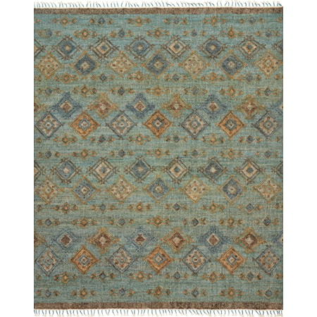 1'6" x 1'6"  Sea / Blue Rug