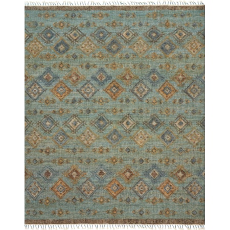 1'6" x 1'6" Sea / Blue Rug