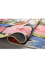 Reeds Rugs Botanical 2'5" x 7'8" Navy / Multi Runner Rug