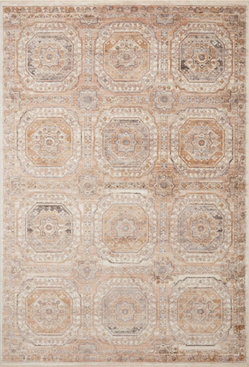9'-3" x 13' Apricot / Multi Rug