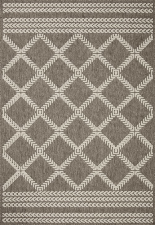 18" x 18" Natural / Ivory Sample Rug
