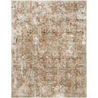 1'6" x 1'6"  Taupe / Gold Rug