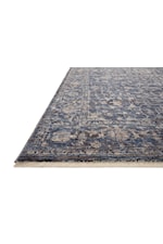 Loloi Rugs Sorrento 5'3" x 5'3" Mist / Charcoal Round Rug