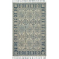 9'-3" X 13' Mist / Blue Area Rug