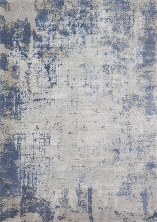 2'-7" x 12'-0" Denim / Grey Runner