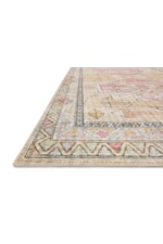 Reeds Rugs Skye 18" x 18" Terracotta / Sky Sample Rug