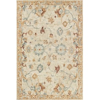 9'3" x 13' Ivory / Multi Rug