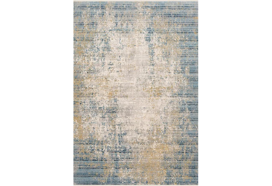 Claire 9'6" x 13' Neutral / Sea Rug by Reeds Rugs at Reeds Furniture