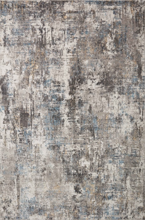2'0" x 3'0" Slate / Mist Rectangle Rug