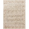 Loloi Rugs Theia 5'0" x 8'0" Natural / Rust Rug